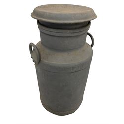 Co-op Wholesale Society Ltd - milk churn with lid and twin handles