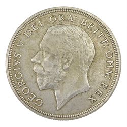 King George V 1929 crown coin
