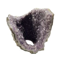 Large Amethyst crystal Geode H33cm x W30cm