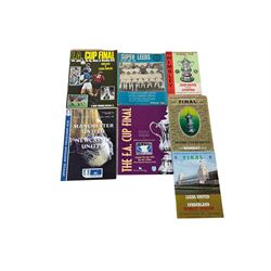 Football and testimonial programmes, including FA Cup final, Champions League final, UEFA cup final etc