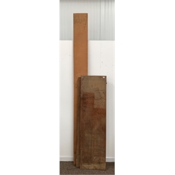 Three boards of mostly Brazilian mahogany (Swietenia macrophylia) totalling approx. 2.9 Cubic feet