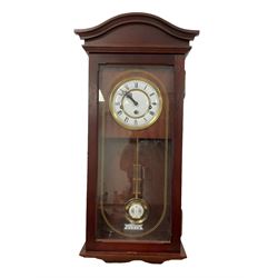 20th century chiming wall clock