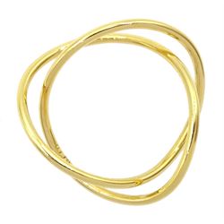 Georg Jensen 18ct gold Alliance twist ring, London 2012