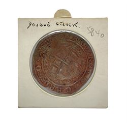 Charles I 1625-49, silver half crown coin, mint mark sun