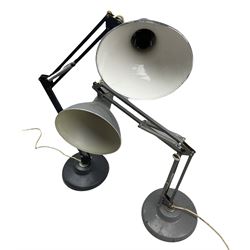 Norwegian anglepoise desk lamp by 1001 lamps and a similar lamp (2)