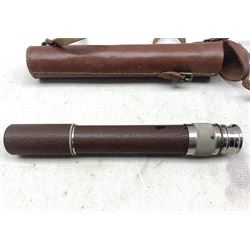 Britex Spotter telescope with leather case