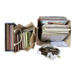 Quantity of LP and 78rpm records, children's annuals etc
