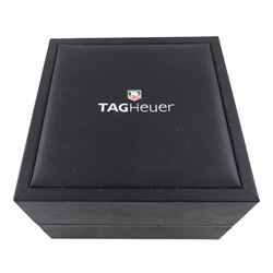 Tag Heuer Aquaracer WAF1425 ladies quartz wristwatch, mother of pearl dial with diamond hour markers, boxed with garantee card dated 2007