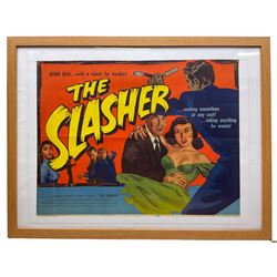 Original Vintage Film Poster - The Slasher (1953) National Screen Service film poster, starring James Kenney and Joan Collins, numbered 53/335, 50cm x 66cm