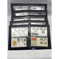 Stamps including various first day covers, some with printed addresses and special postmarks, small number of Queen Victoria postal history items etc, housed in various folders and loose