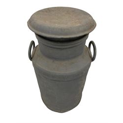 Co-op Wholesale Society Ltd - milk churn with lid and twin handles