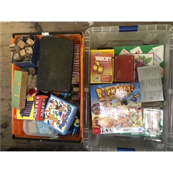 Two Boxes of Childrens Toys and Board Games
