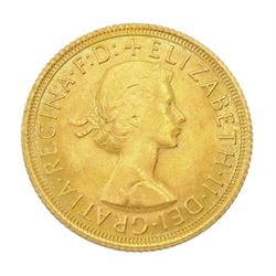 Queen Elizabeth II 1968 gold full sovereign coin
