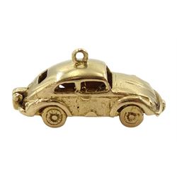  9ct Gold Volkswagen VW Beetle charm, Birmingham 1963