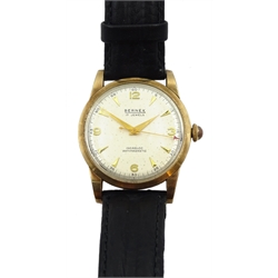 Bernex 9ct gold gentleman's manual wind, presentation wristwatch 