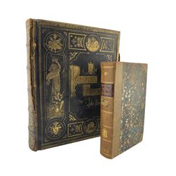 A.F.M.Willich - Lectures on Diet and Regimen, printed for T.N.Longman 1799 in marbled boards and The Pilgrim's Progress and other works of John Bunyan, coloured illustrations, the tooled leather boards with vignettes of Bedford Jail, Elstow Church etc with metal clasps (2)