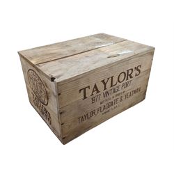 Taylor's vintage port 1977, twelve bottles in owc
