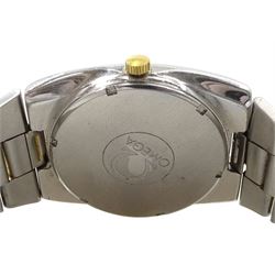 Omega gentleman's stainless steel automatic wristwatch, Ref. 166.0191, Cal. 1012, on original strap