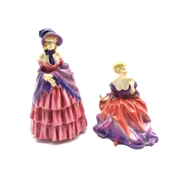 Two Royal Doulton figures: A Victorian Lady HN.728 and Lady Fayre HN.1265 (2)