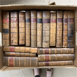  Collection of leather bound legal works including Tyrwitts Reports, Marshalls Reports etc (54)  