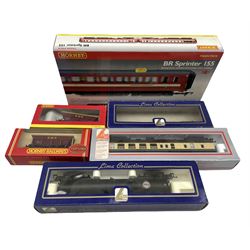 Hornby OO Gauge BR Sprinter 155 train pack R 2108 and various other rolling stock 