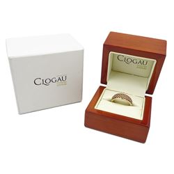 Clogau 9ct yellow and rose gold Lady Guinevere ring, hallmarked, in original box 