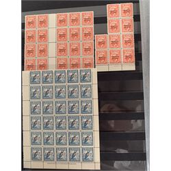 World stamps, including United States of America, Canada, Isle of Man, Malta, Australia, Great Britain, Brazil, Aden, New Zealand etc, housed in twelve stockbooks