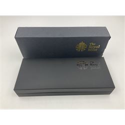 The Royal Mint United Kingdom 2009 silver proof piedfort four coin collection, including Kew Gardens fifty pence, cased with certificate 