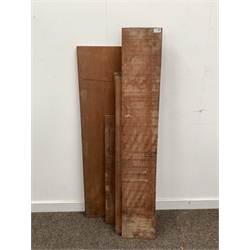 Seven boards of Brazilian mahogany (Swietenia macrophylia) totalling approx. 1.78 Cubic feet