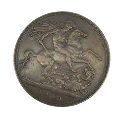Queen Victoria 1900 crown coin
