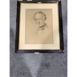 After Richmond - Portrait print of Charles Wood, 1st Viscount of Halifax, two other prints in the same subject and another (4)