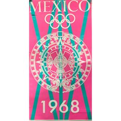 Collection of Original 1968 Vintage Olympics Posters, max 120cm x 68cm (3)