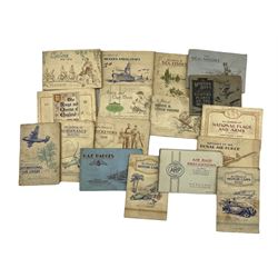 Collection of cigarette card albums including Players International Air Liners,  R.A.F. Badges, Motor Cars (2) etc (18)