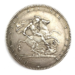 King George III 1818 crown coin