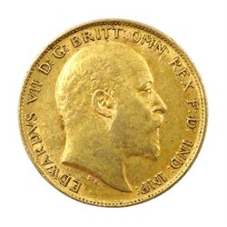 Edward VII 1902 gold half sovereign