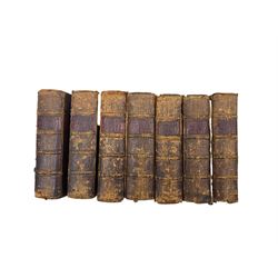 Collyer's History of England by Joseph Collyer seven vols pub J Payne 1774 
