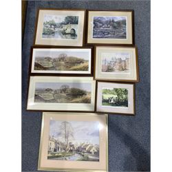 collection of prints, watercolours and oils (quantity)