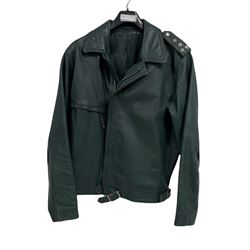 Leather flying jacket, possibly East German