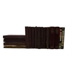  Readers Library Publishing Company - Various titles including 'Les Miserables', Film Edition, circa 1925, 'Adam Bede' and 'The Steel Highway' both with dust wrappers, eleven others, Copyright Editions and two other books