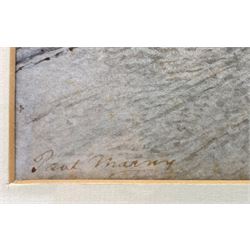 Paul Marny (French/British 1829-1914): Bootham Bar York, watercolour signed 29cm x 21cm