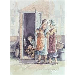 Margaret Clarkson (British b.1941): 'All Ears' 'Going on Holiday' and 'School Milk', three limited edition signed prints numbered 287/500, 273/500 and 483/500 respectively max 36cm x 25cm (3)