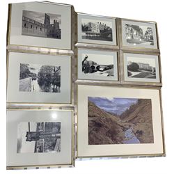 Collection framed photographs of York and Yorkshire max 49cm x 75cm (8)
