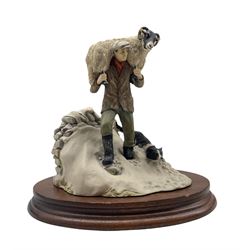 Border Fine Arts figure 'All Creatures Great and Small' - Winter Rescue, by Anne Butler no. JH41 