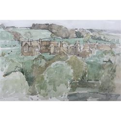 English Impressionist School (20th century): Barnard Castle, watercolour unsigned 22cm x 32cm