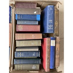 Assorted books including Philosophy, Biography, Novels etc in three boxes