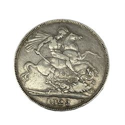 George IIII 1822 crown coin