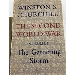 Sir Winston S Churchill - The Second World War, six volumes published by Cassell, first editions 1948-1954 with dust wrappers (6)