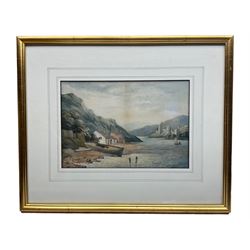 Henry Magenis (British 19th century): Sailing Lakeland Scenes, set four watercolours signed and dated 1883 and 1885 max 25cm x 36cm (4)