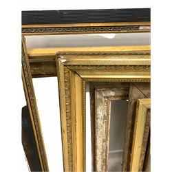 Collection of 19th century and later picture frames