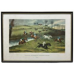 After Charles Hunt (British 1803-1877): 'The Red Rover - Southampton Coach' and 'Highgate Tunnel', two hand-coloured engravings; together with a selection of other hunting prints including G H Halland max 44cm x 56cm (5)